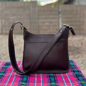Vintage COACH 9966 Janice Legacy Zip Crossbody Bag